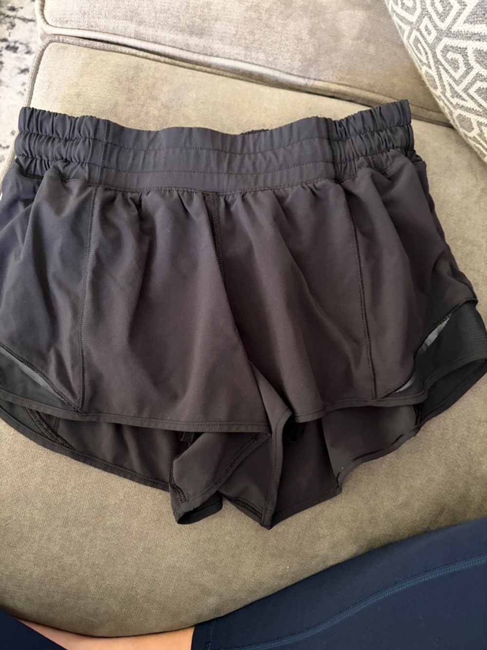 Lululemon hotty hot Women’s Black Athletic Shorts - Lightweight Running Shorts